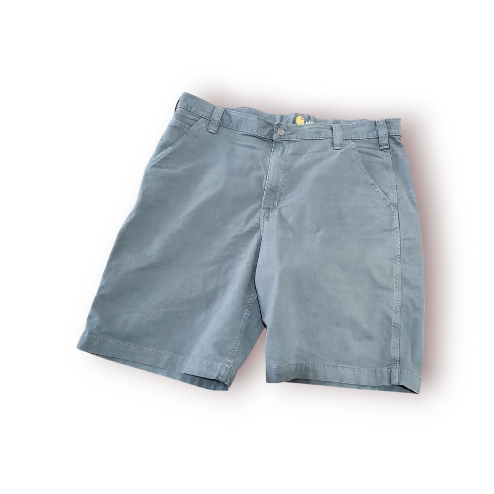 Carhartt Men's Size 38 Cargo Shorts 102514-039 Relaxed Grey Cotton
